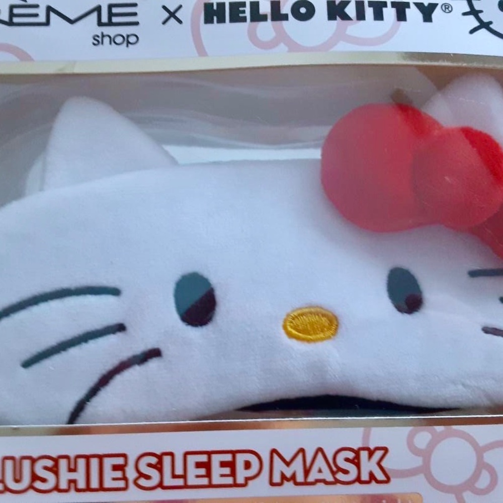 NIB Limited Edition Hello Kitty Sleep Mask - Picture 3 of 4